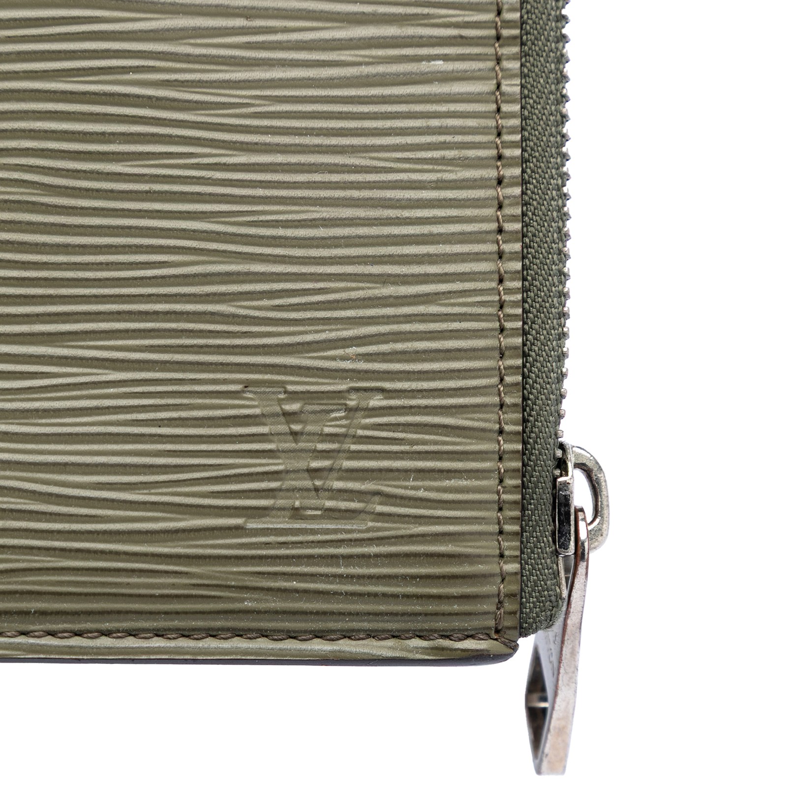 Louis Vuitton Epi Pochette Jour PM Pre-Loved Clutch Bag Dark Khaki