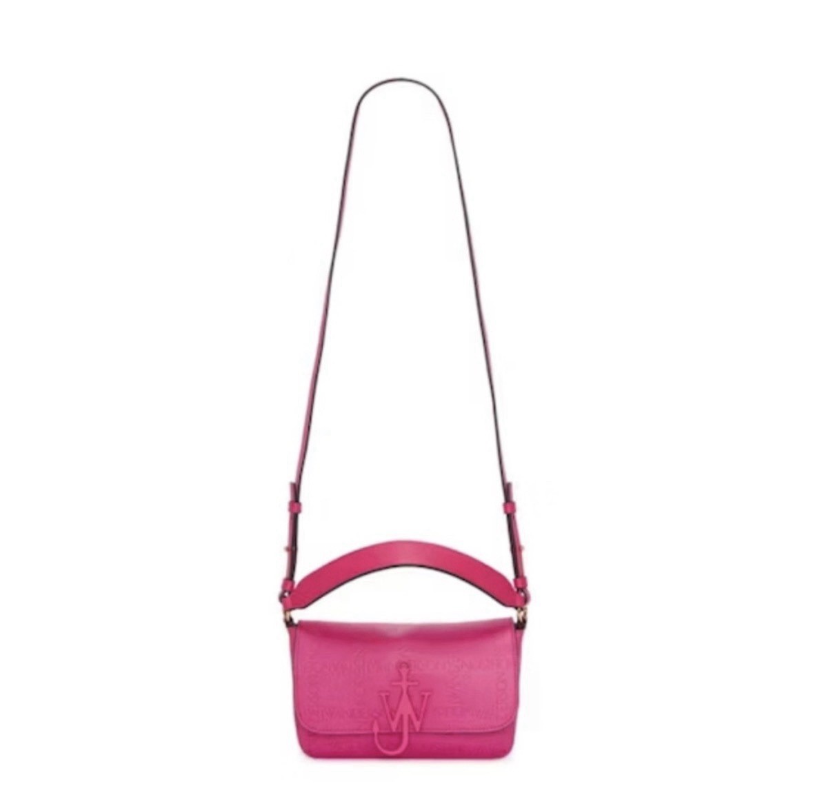 JW Anderson MIDI SHOULDER ANCHOR BAG-Pink(Origin $890)