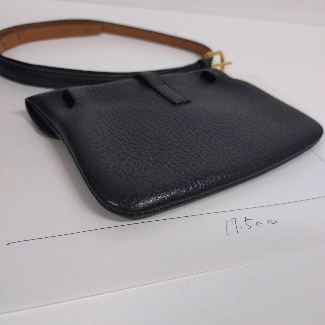 Delvaux Leather Waist Bag Crossbody Micro Pouch Used Authentic