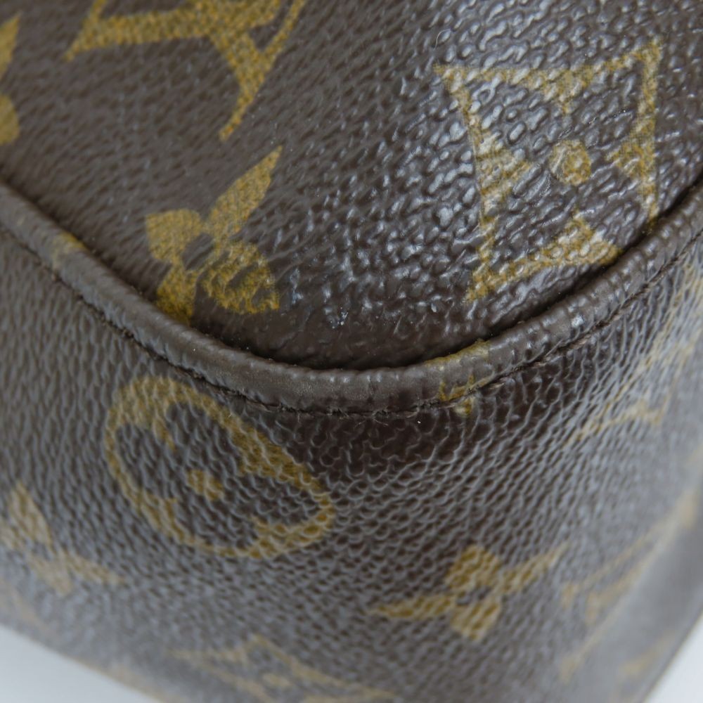 USED LOUIS VUITTON Shoulder Bag Looping GM M51145 Monogram/Nume leather Brow…