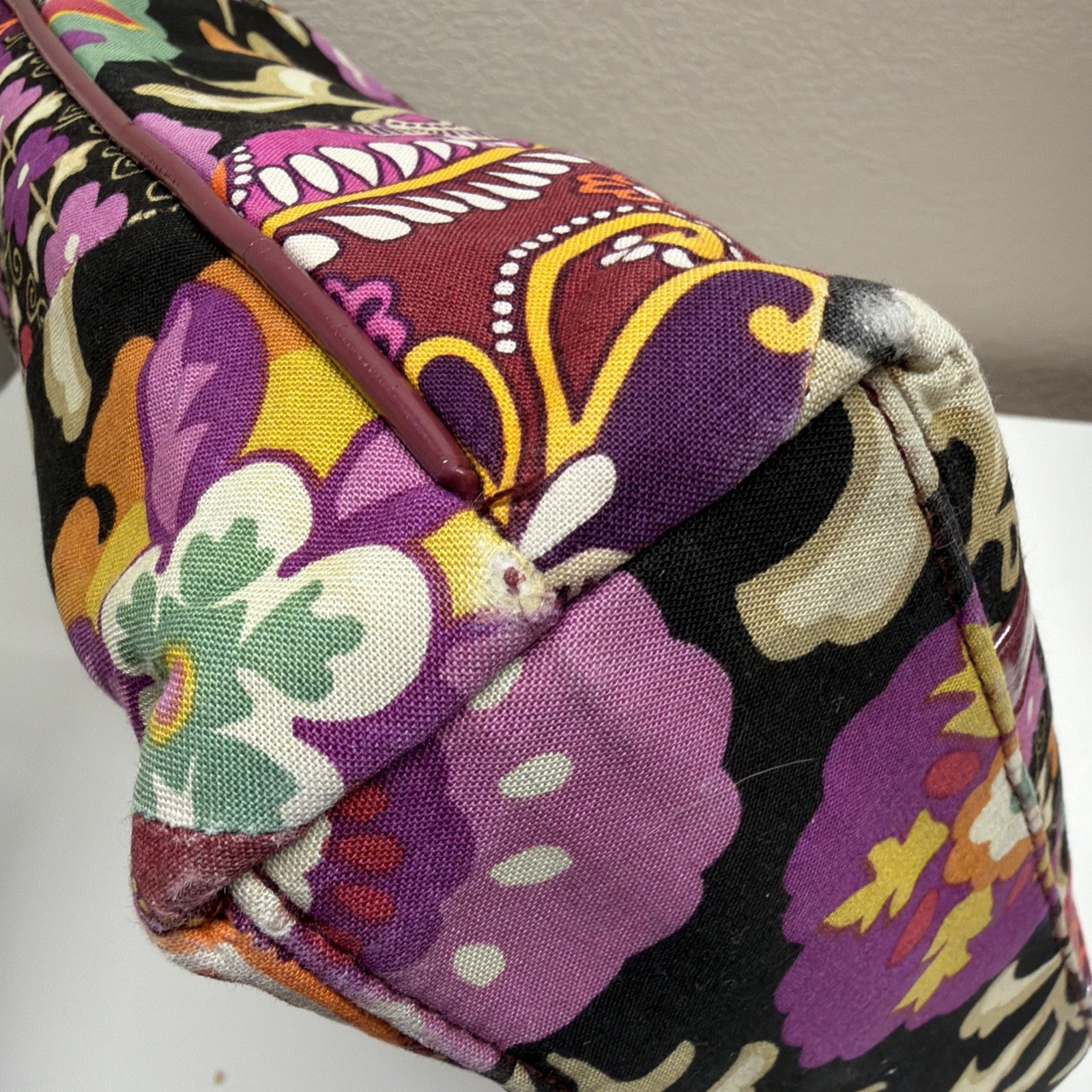 8 PC Lot Vera Bradley Items Purse Tote Weekender Wallets Cosmetic Fair See Photo