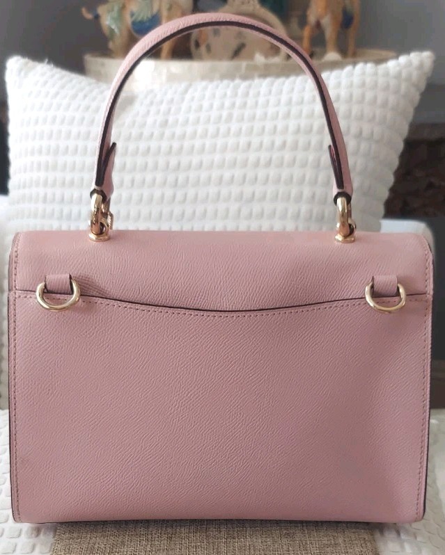 Coach Tilly Satchel Crossbody in Powder Pink