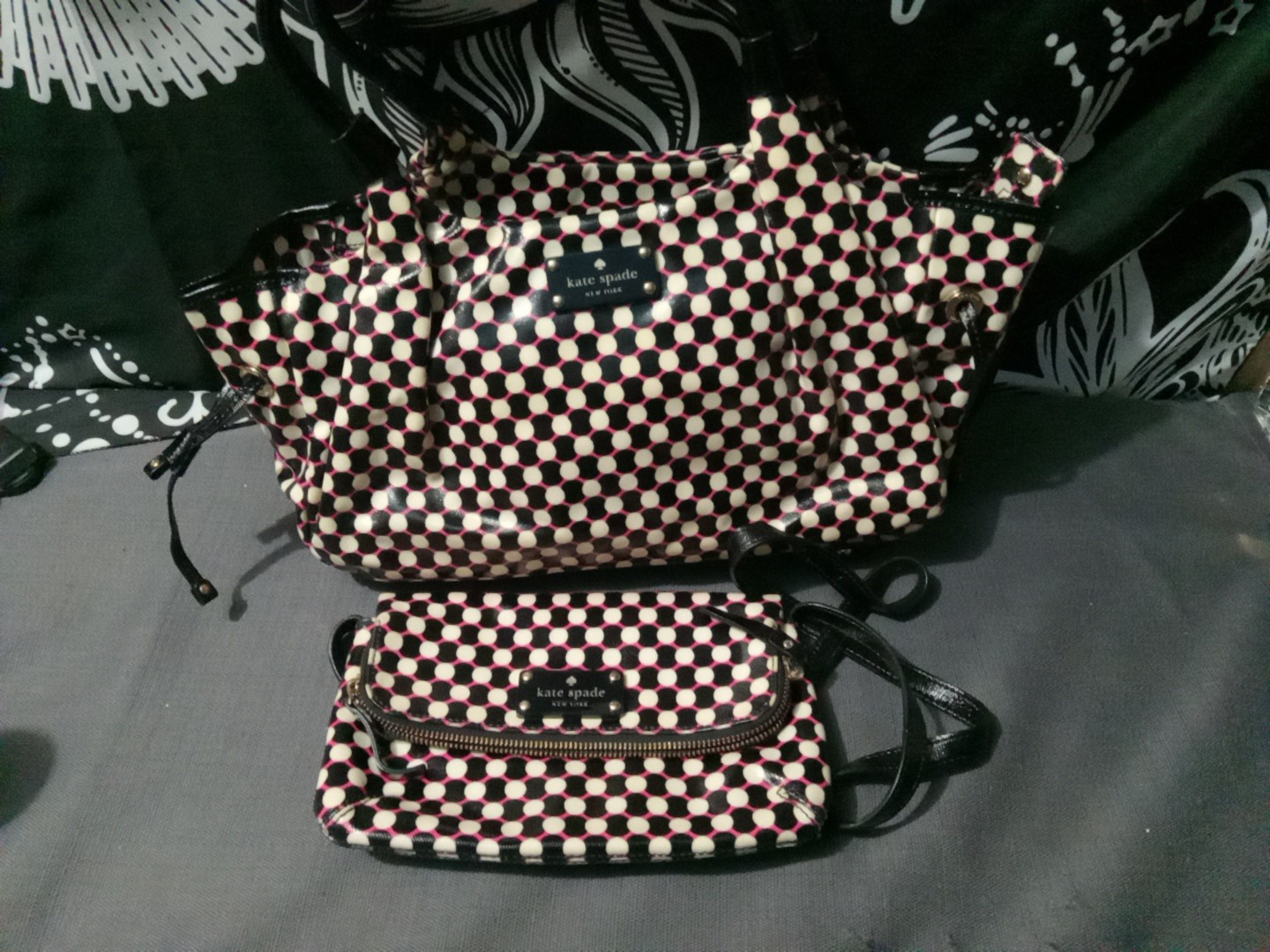 Kate Spade Dundee Drive Shoulder/Tote/Top Handle And Matching Purse