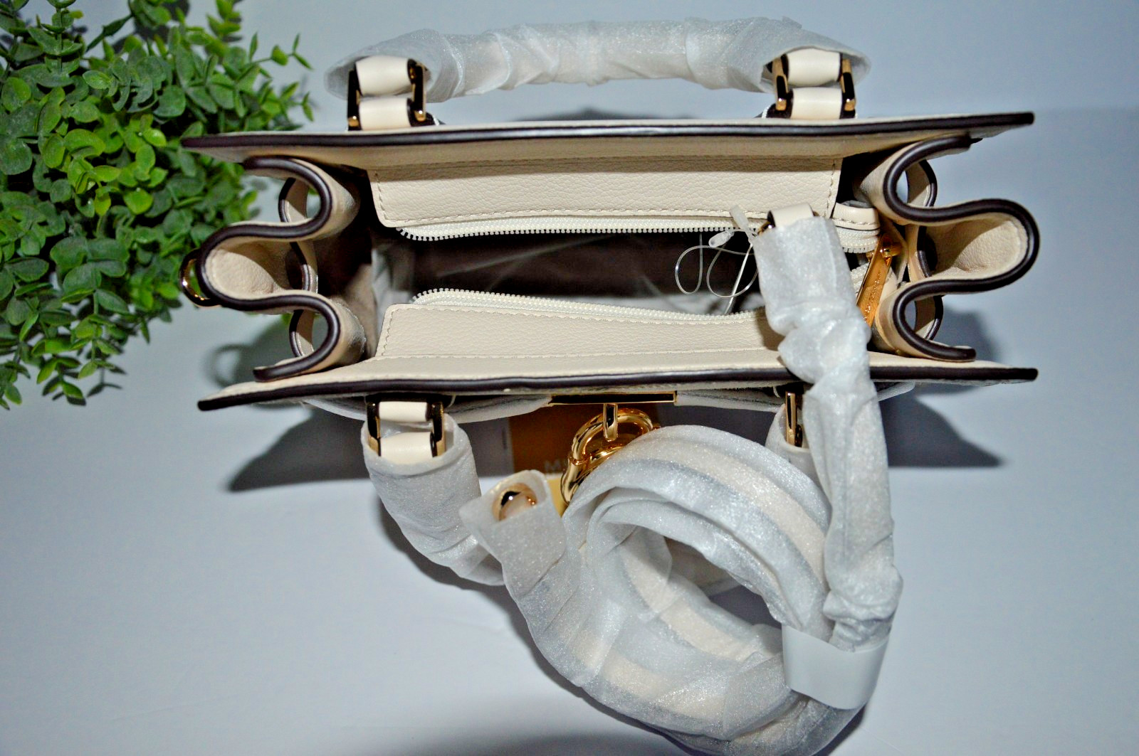 Hamilton small Natural Patchwork and snake Embossed Satchel Purse Bag