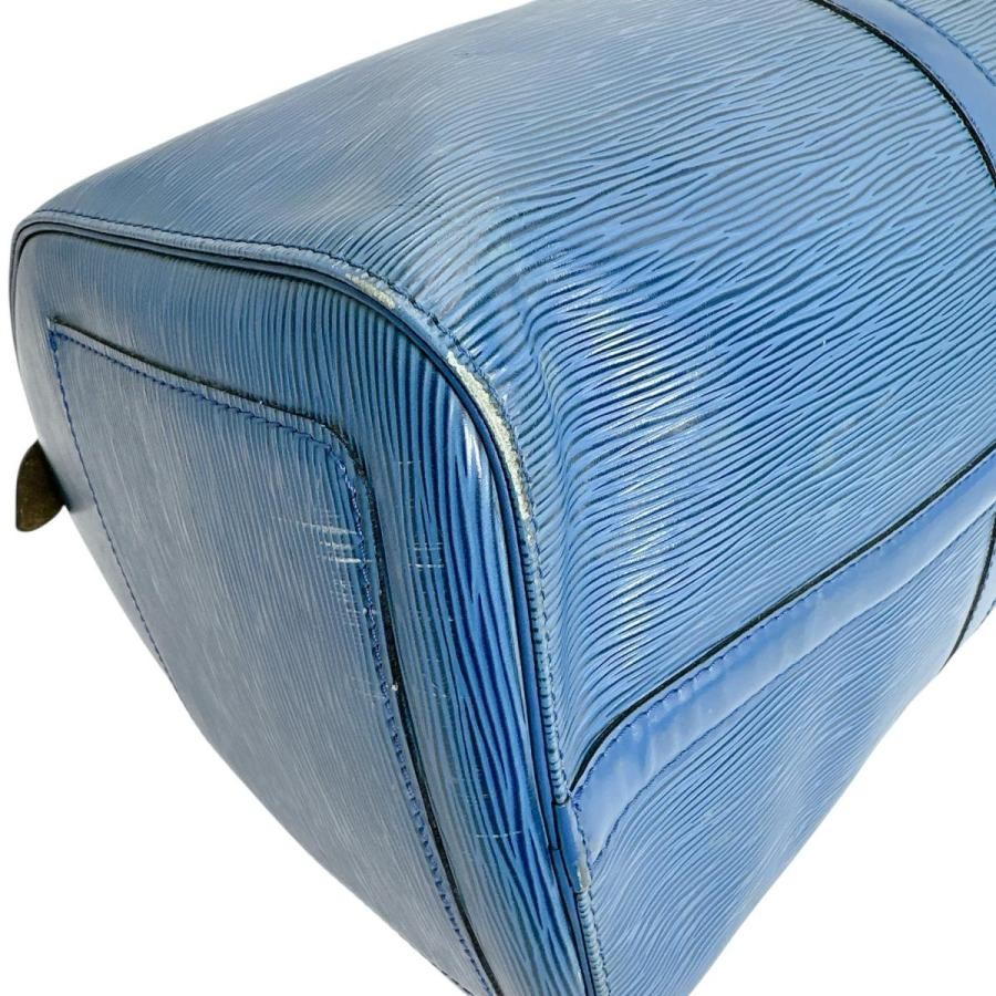 LOUIS VUITTON Bag: Keepall 45 M42975 Toledo Blue W46.5H27D21cm w/dust bag tag;–