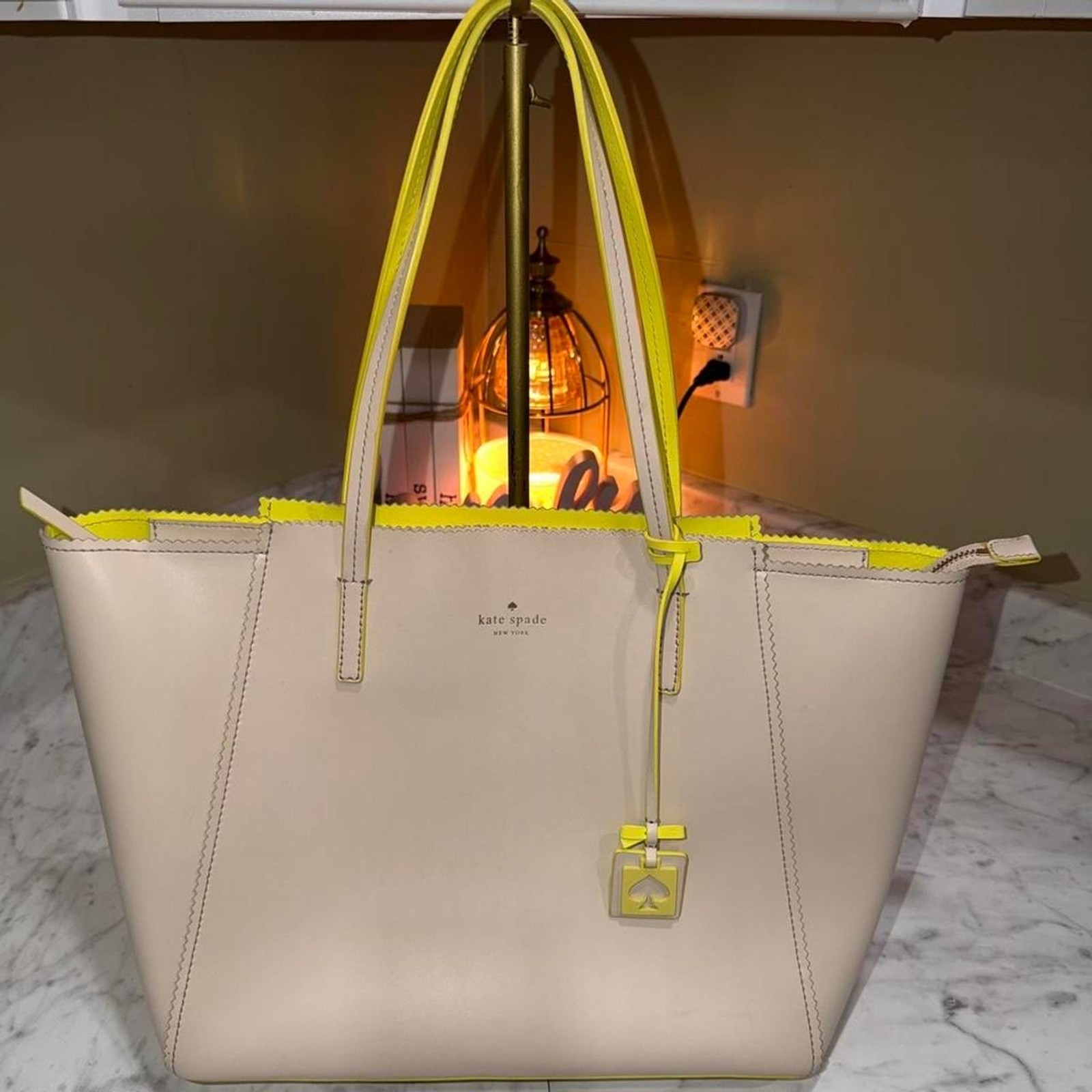 Kate-spade-new-york Women’s Cream and Tan Bag