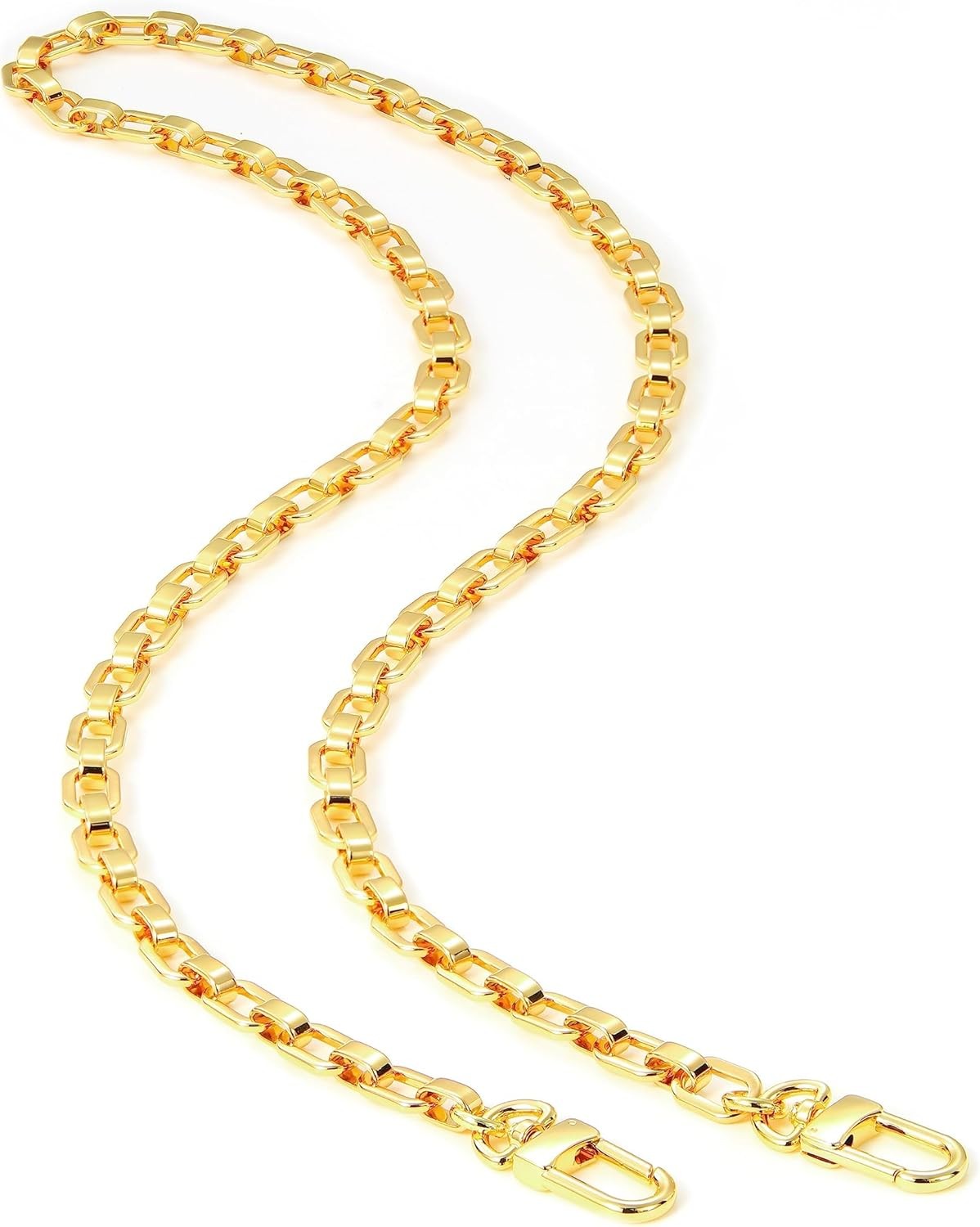jiesinlov Purse Chain Strap 35.4in Replacement Handbag Shoulder Bag Metal Buckle