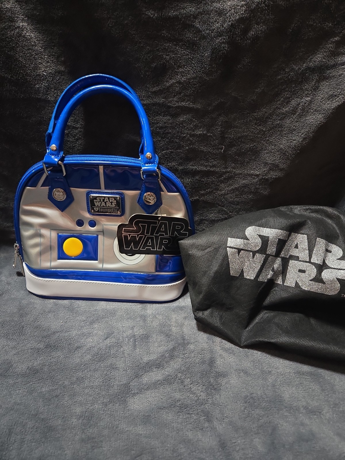 Loungefly Star Wars R2D2 Dome Top Purse and Storage Bag NEW with Tags