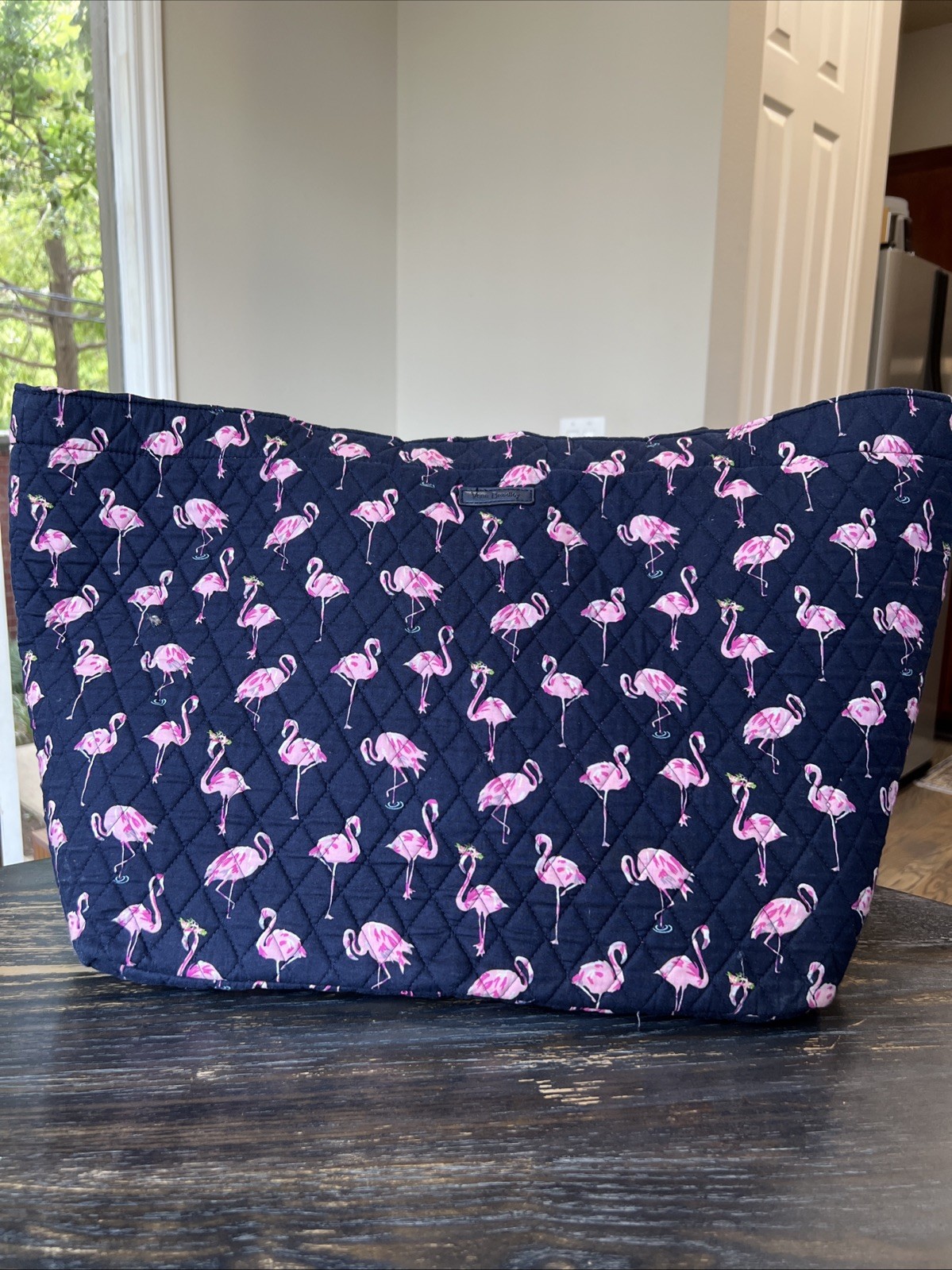 Vera Bradley Flamingo Fiesta Quilted Tote