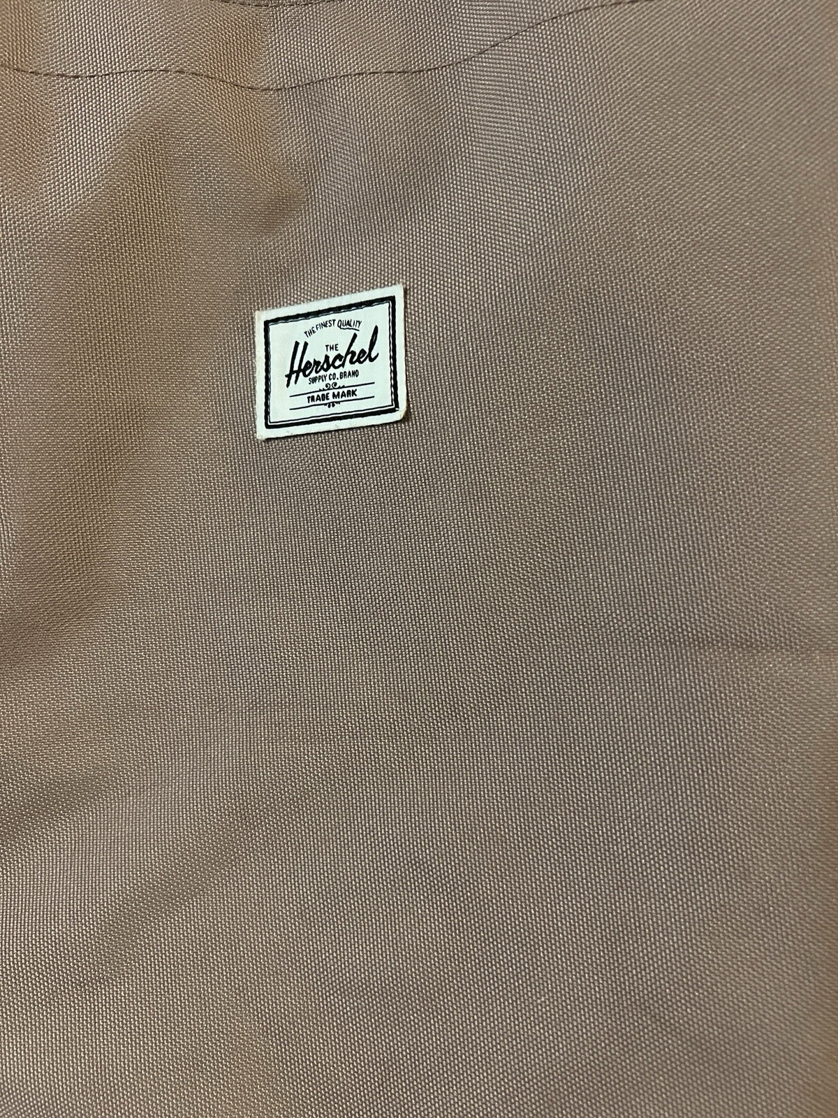 Herschel Supply Co. Brand Tote Bag Ash Rose 15X18 Excellent Heavy Duty