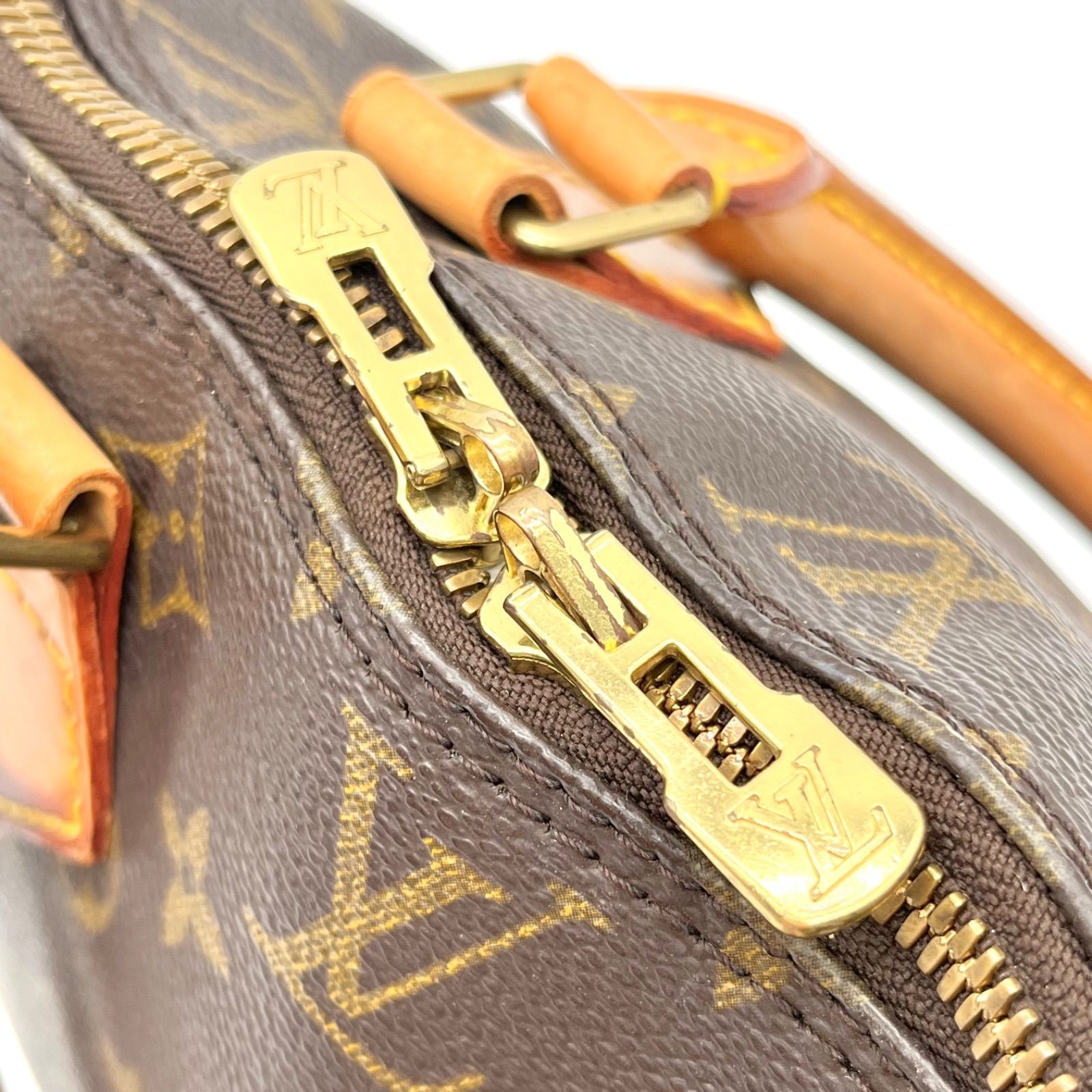 Auth LOUIS VUITTON Alma Monogram Handbag M51130 2Y10398