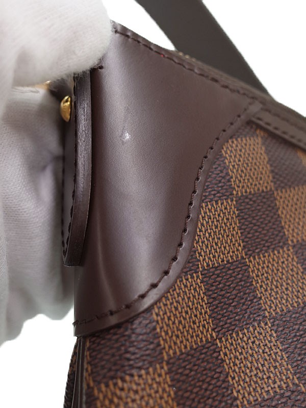 Louis Vuitton Damier Ebene Brown Thames Semi Shoulder Bag
