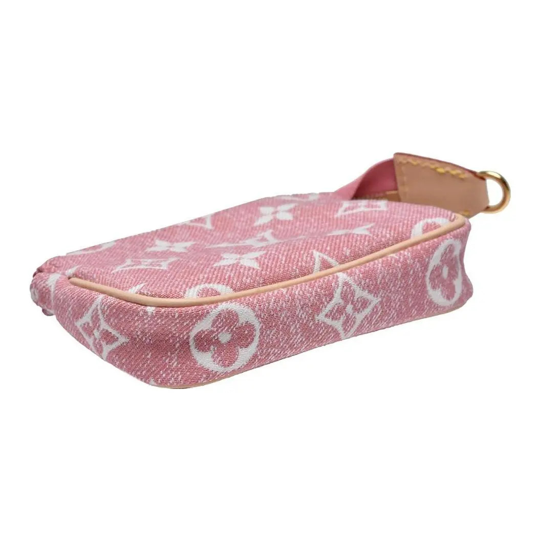 LOUIS VUITTON Pochette Accessoires Mahjong Bag Coin Purse Women’s 4.3×0.7×2.7 in