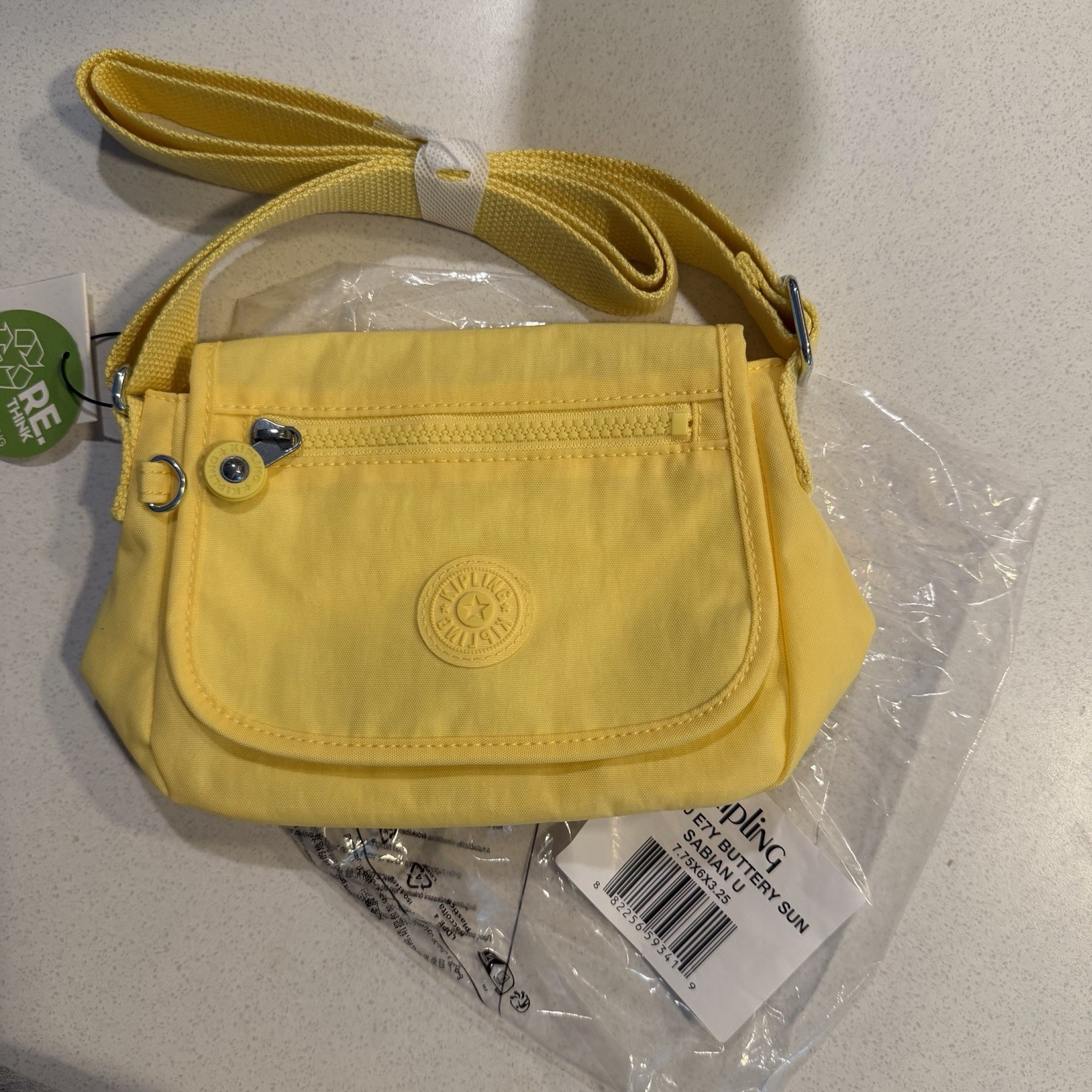 Kipling Sabian Butterfly Sun Crossbody