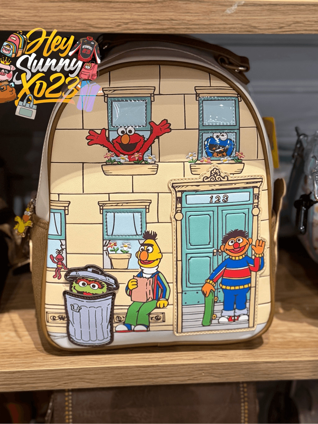 Sesame Street Characters Mini Backpack