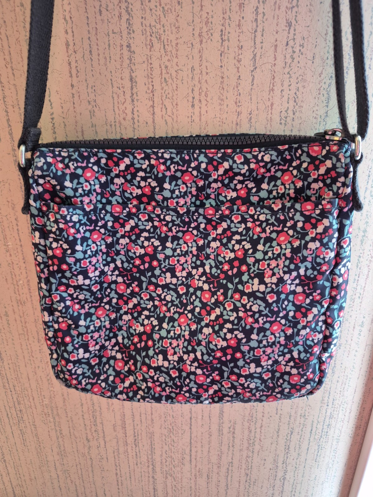 Kipling Sebastion Floral Crossbody Five pocket and Key Clip