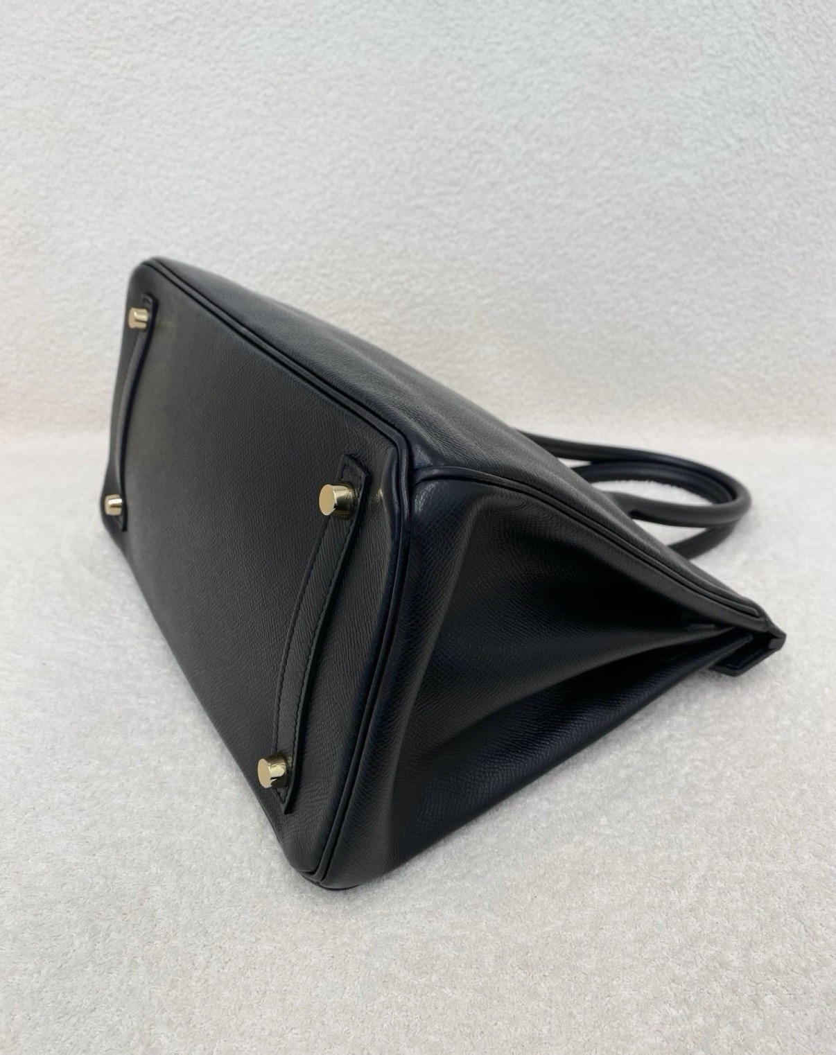 2019 Authentic HERMÈS 30 Birkin Noir Black Epsom GHW