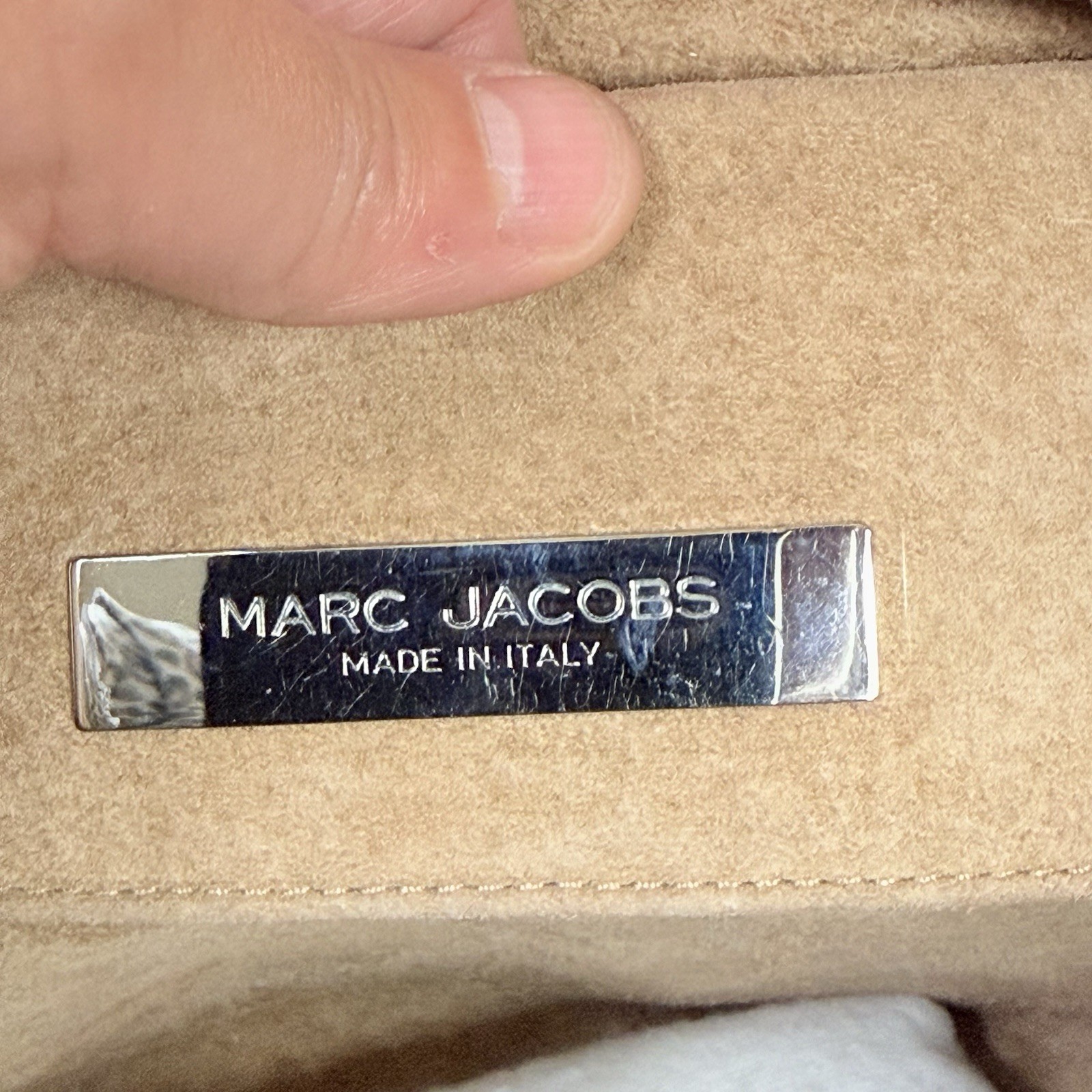 Marc Jacobs Venetia Satchel Bag Calf Leather Petunia Quartz Rose Pink Italy Made