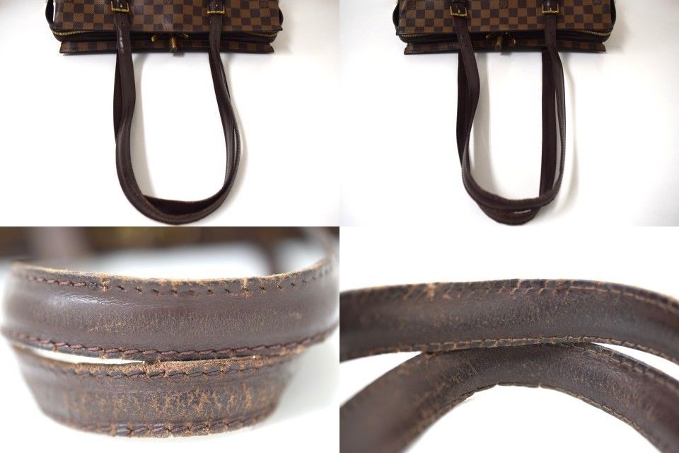 Auth Louis Vuitton Chelsea Shoulder Bag Damier Ebene Canvas N51119 LV 47698