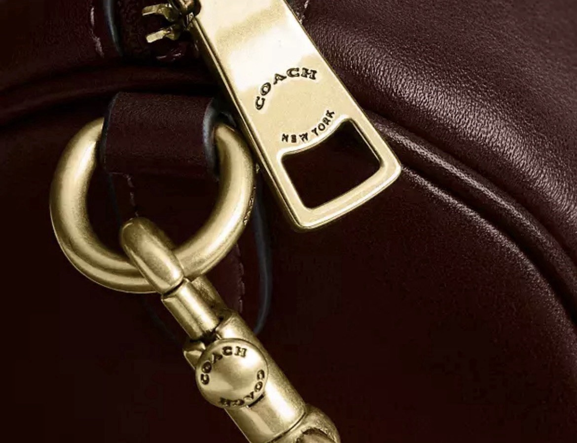 Coach Official Barrel Bag CDY80 B4MPL Brass/Maple