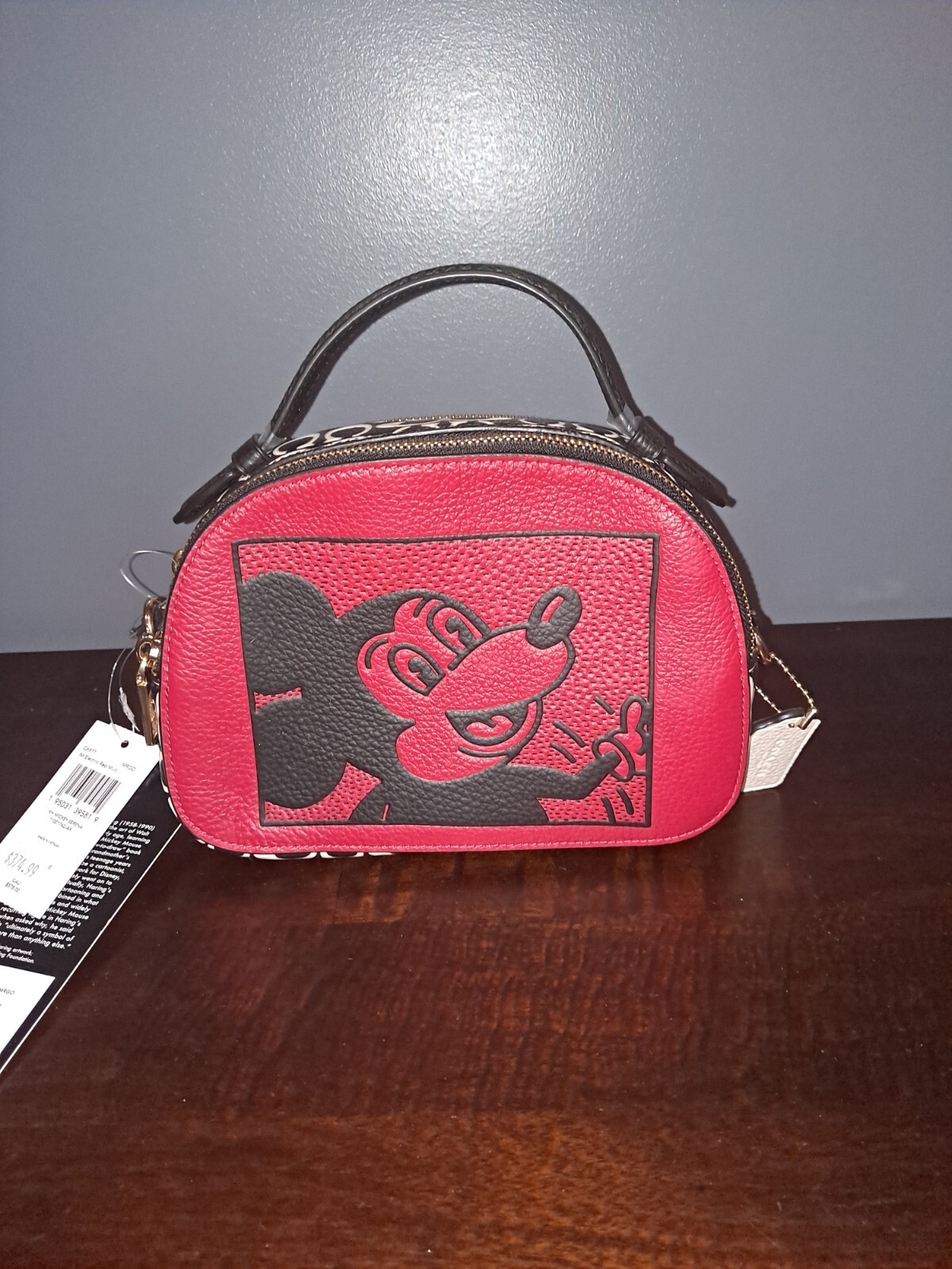 Disney/Mickey Mouse Red Serena Satchel By Coach