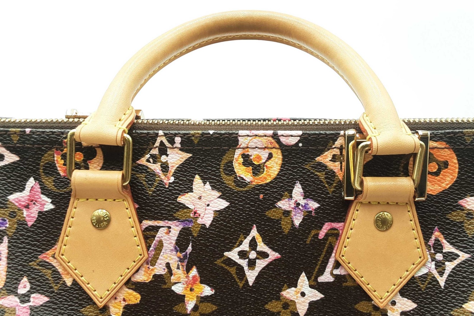 Louis Vuitton Speedy 30 In Monogram Watercolor Aquarelle Canvas Fw0626lrxzdu