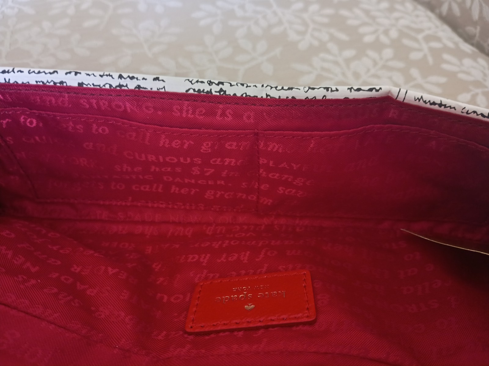 New With Tags Rare Kate Spade The Journal Newspaper Clutch Bag New York Journal