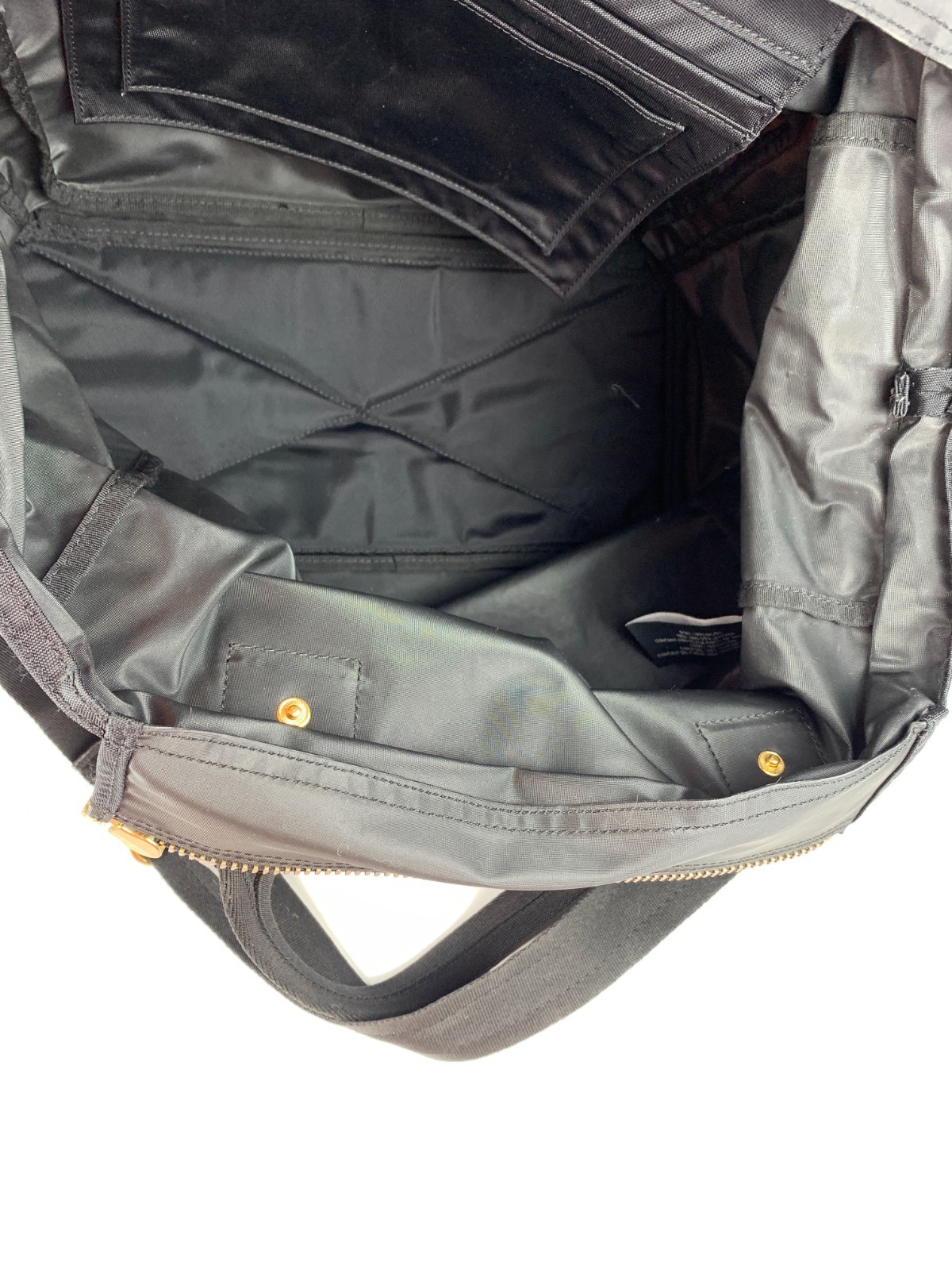 Marc Jacobs Standard Supply Workwear Daily Bag Black Nylon Leather Tote