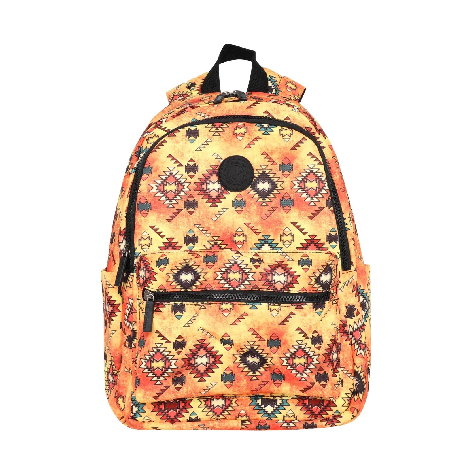 Montana West Yellow Aztec Print Backpack – NEW