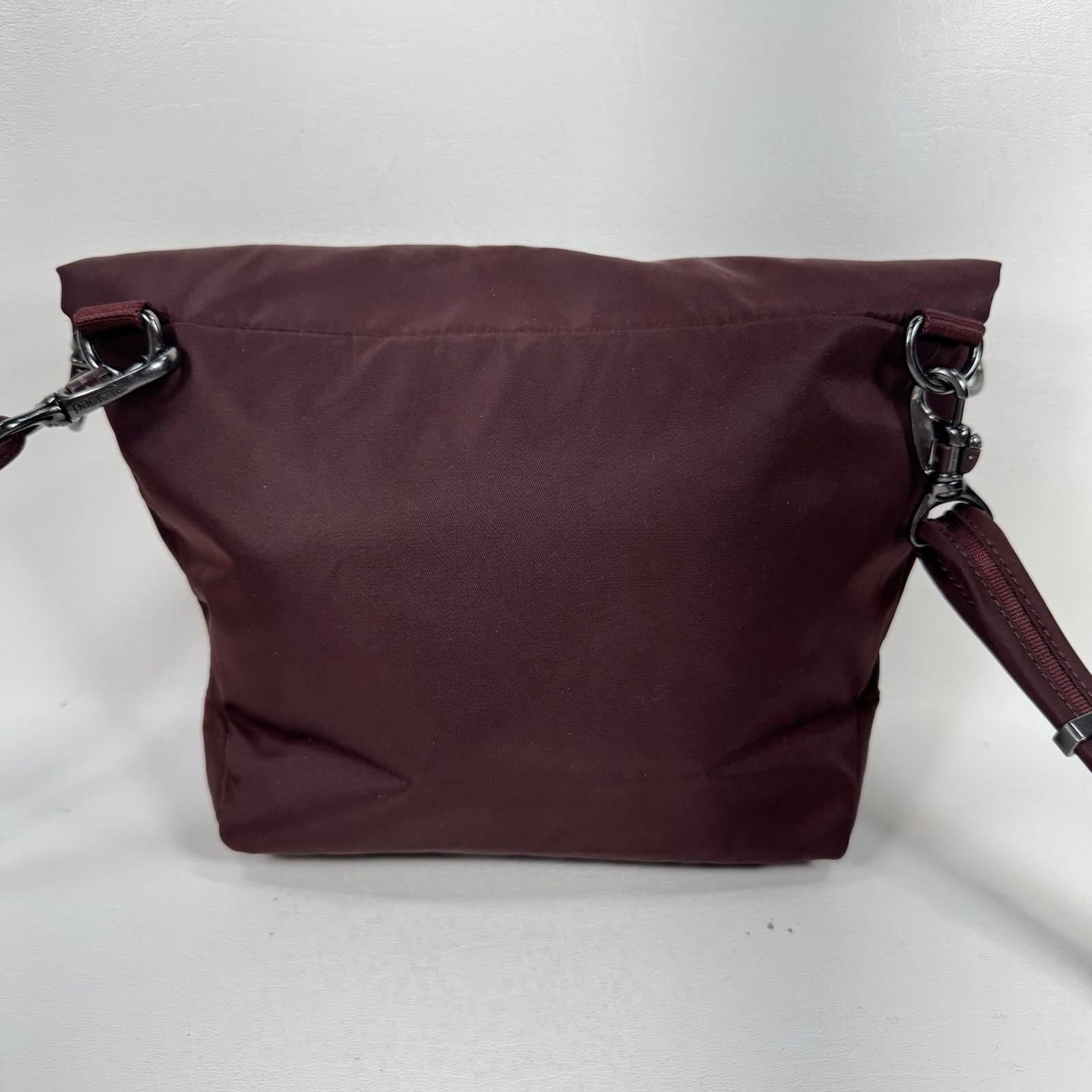 Pacsafe Merlot Citysafe Cx Anti Theft Convertible Fold Over Crossbody Bag Purse