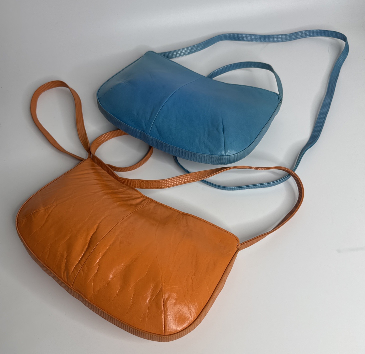 CHARLES JOURDAN Paris Vintage 80s Leather Shoulder Bags
