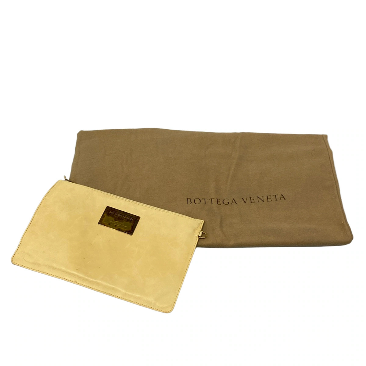 BOTTEGA VENETA Intrecciato Caba GM Cream Beige Leather Tote Bag
