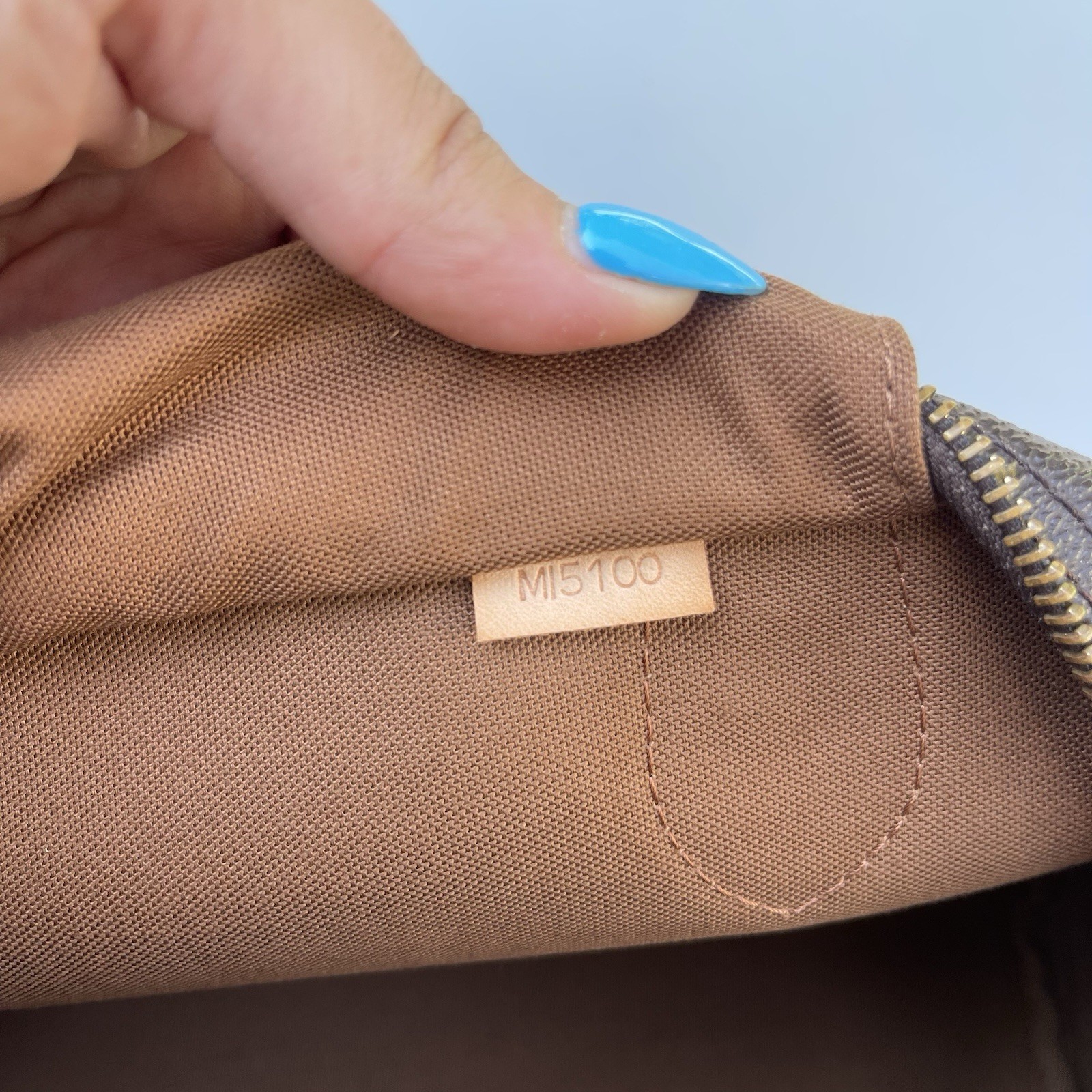 Louis Vuitton Montorgueil Shoulder Bag PM Brown Canvas