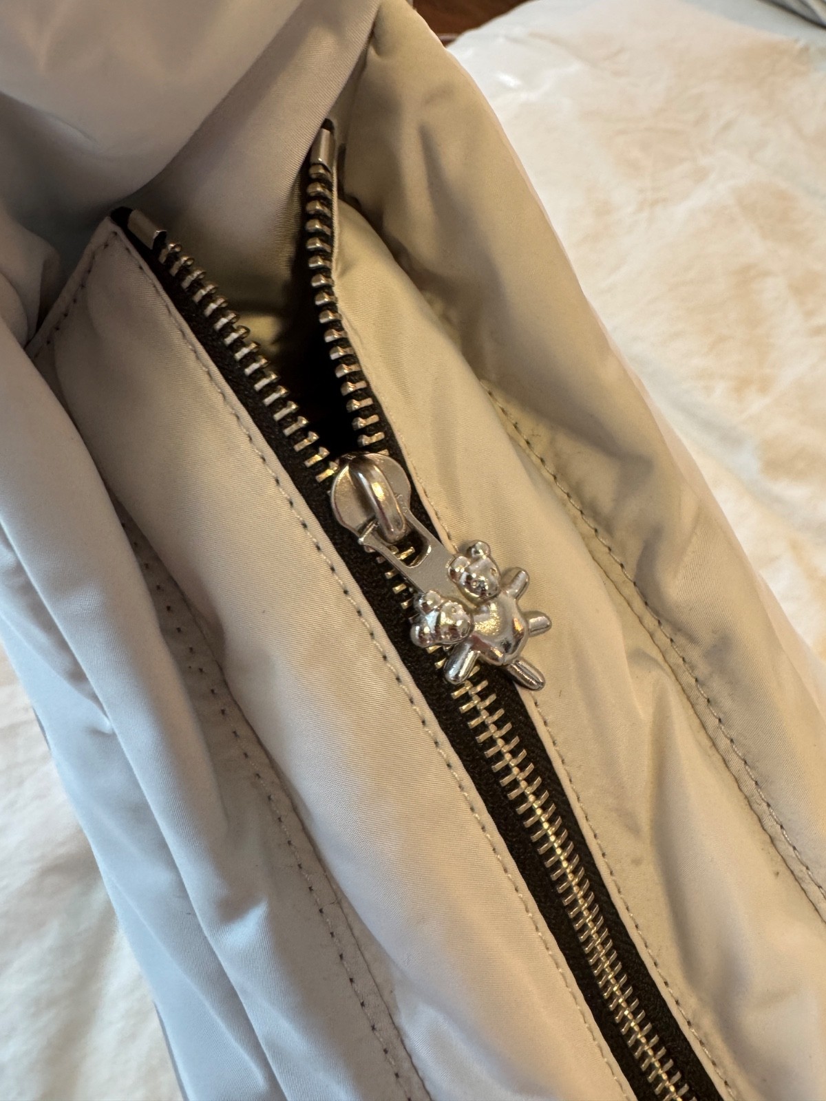 Heaven by Marc Jacobs Oversized Silver Tote Bag
