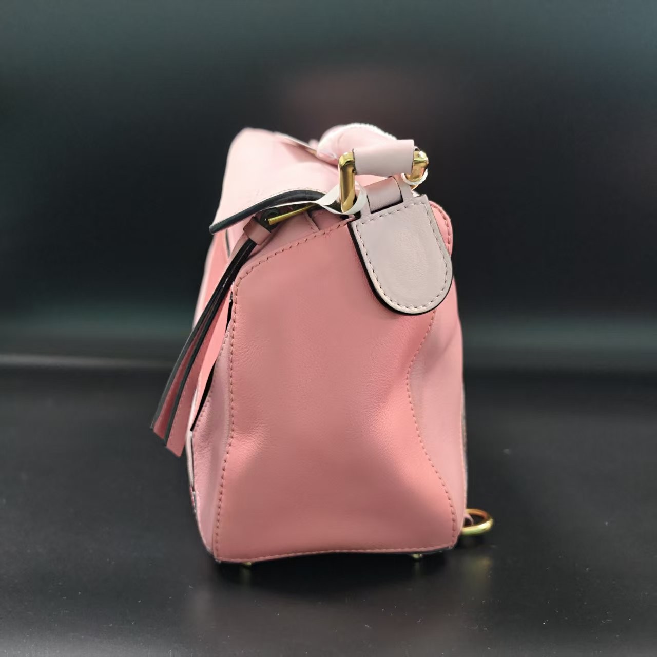 Loewe Puzzle Small Geometric Color Block Calfskin Leather Bag USA