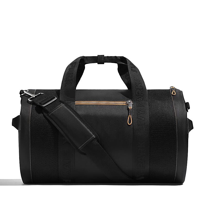 Beyoncé Adidas Ivy Park IVP Drip 2.2 LOGO DUFFLE BAG, BLACK / MESA *IN-HAND 🔥