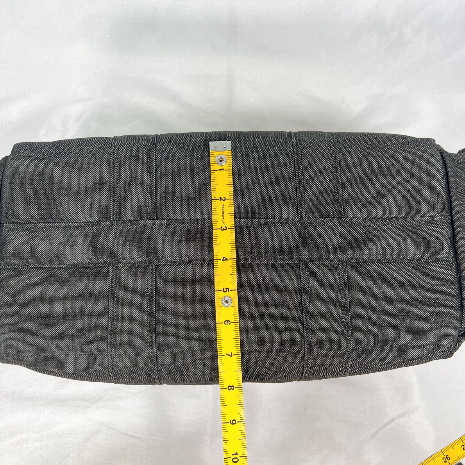 PORTER YOSHIDA SMOKY MINI BOSTON BAG black COTTON NYLON UNISEX GOOD CONDITION