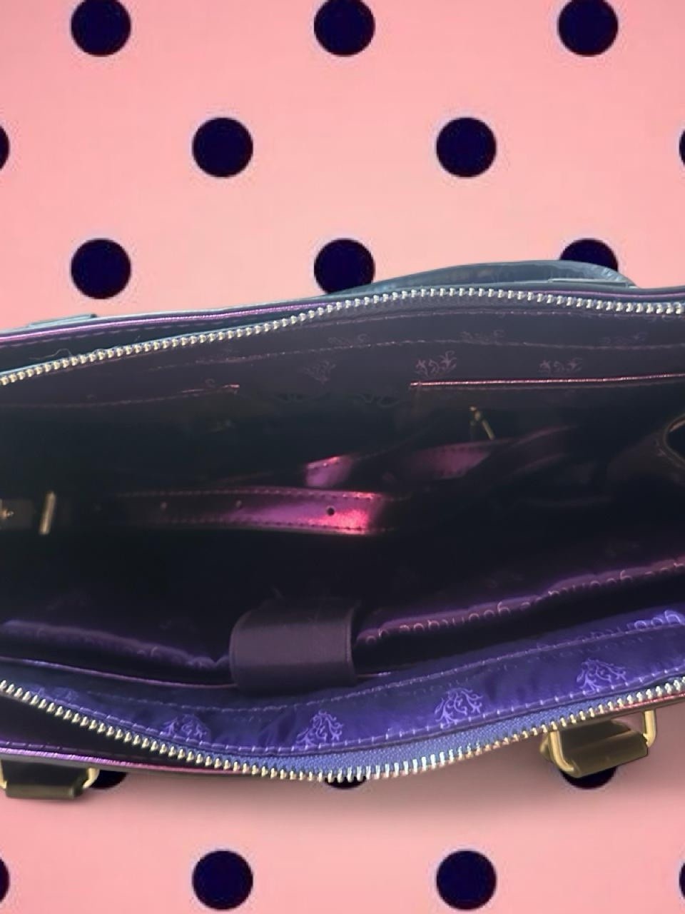Younique Metallic Purple Double Black Handles