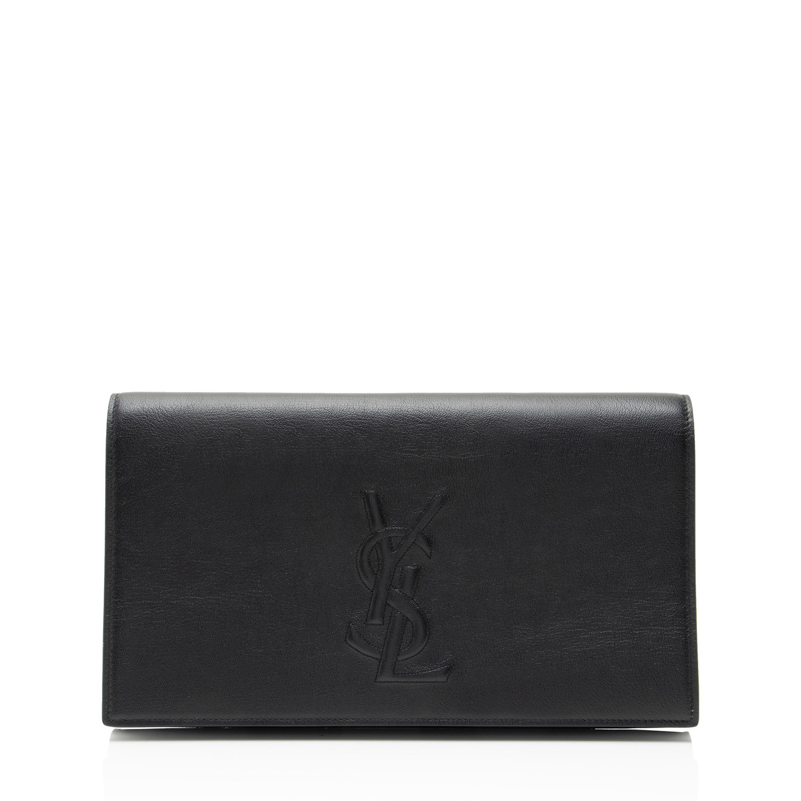 Saint Laurent Calfskin Belle de Jour Clutch