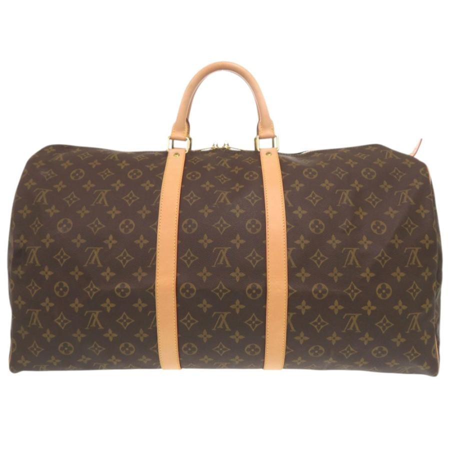 LOUIS VUITTON Bag: Keepall 55 M41424 Brown W55H31D26cm w/o accessories;