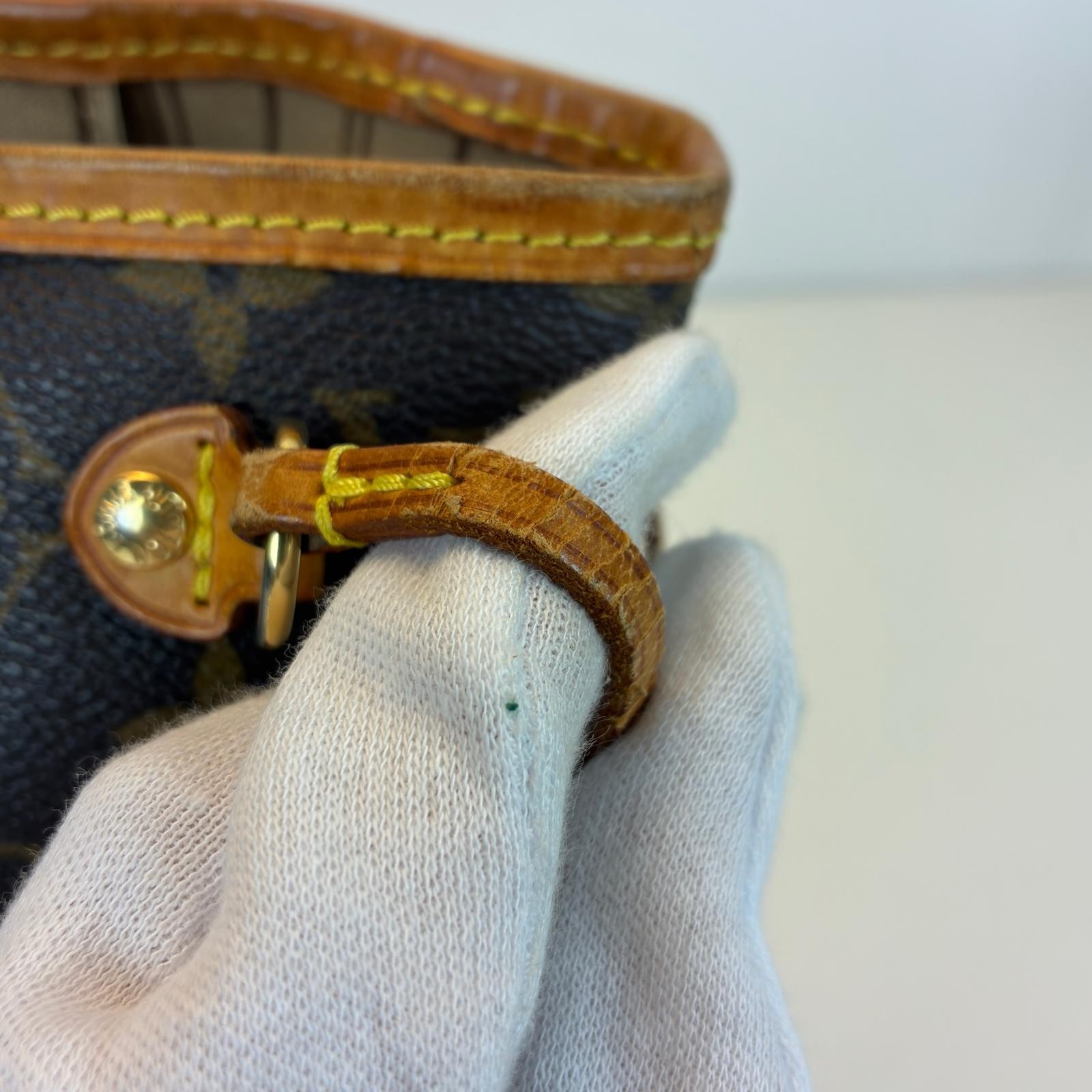 LOUIS VUITTON Never full PM Tote Bag M40155 Monogram canvas Brown