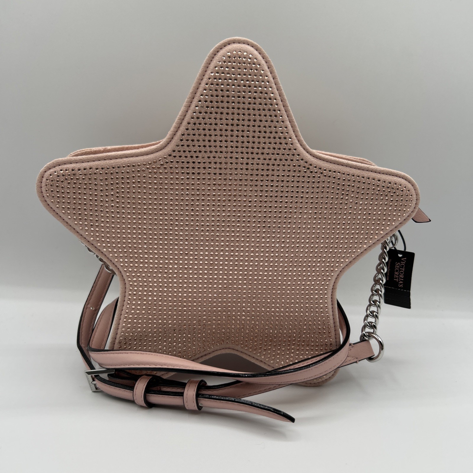 Victoria’s Secret Pink Studded Star Crossbody Bag Shoulder Purse NWT
