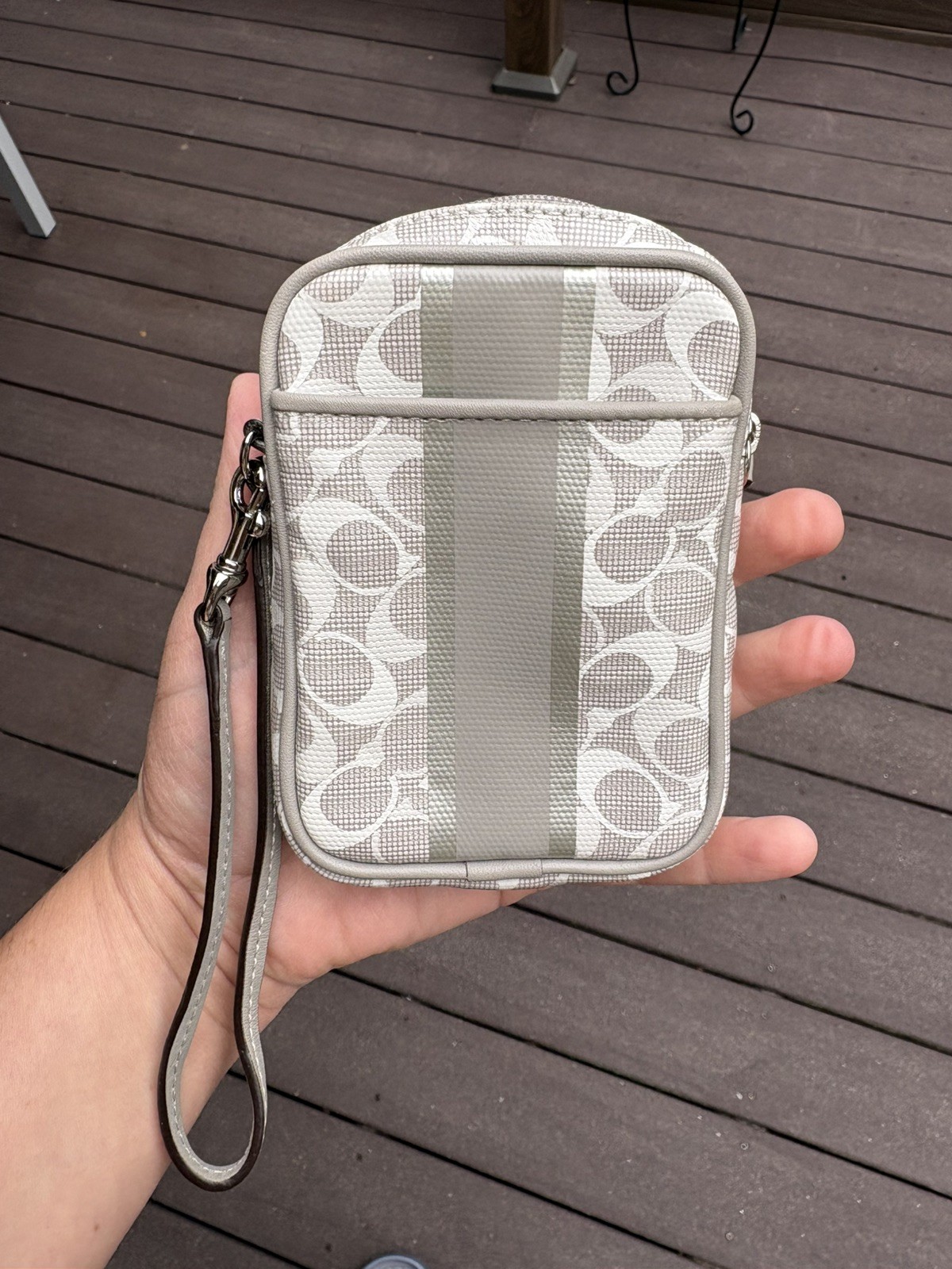 Coach Camera Phone Case Wristlet Bag