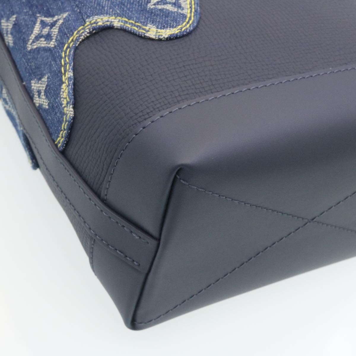 LOUIS VUITTON MonogramDenim drip Japanese cruiser ShoulderBag M45970 Auth 28…