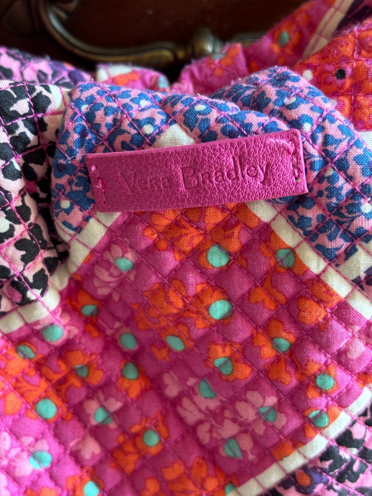 Vera Bradley Hadley Crossbody Bag Modern Medley Pattern Retired