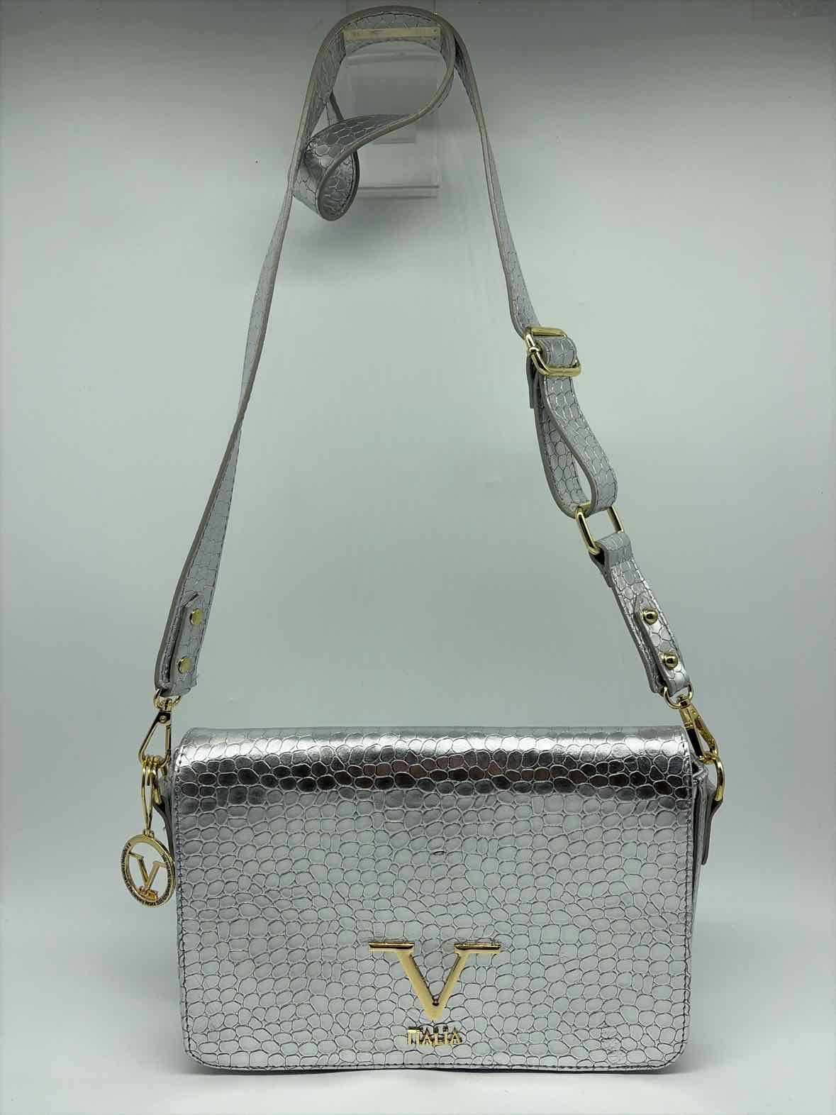 Pre-Owned V Italia Silver Crossbody Crossbody