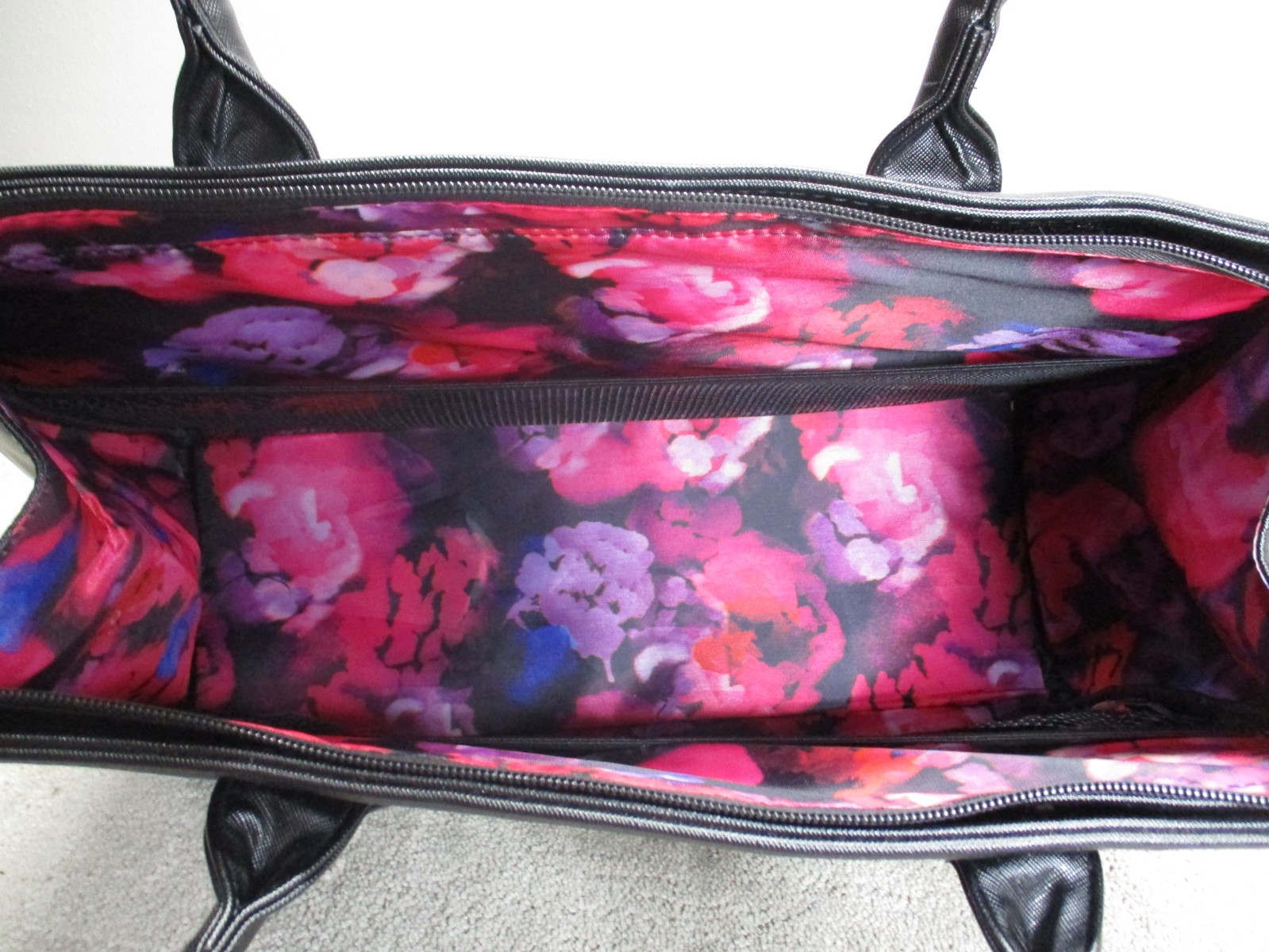 Mary Kay Consultant Black Starter Kit Tote Bag Purse Handbag W/ Samples