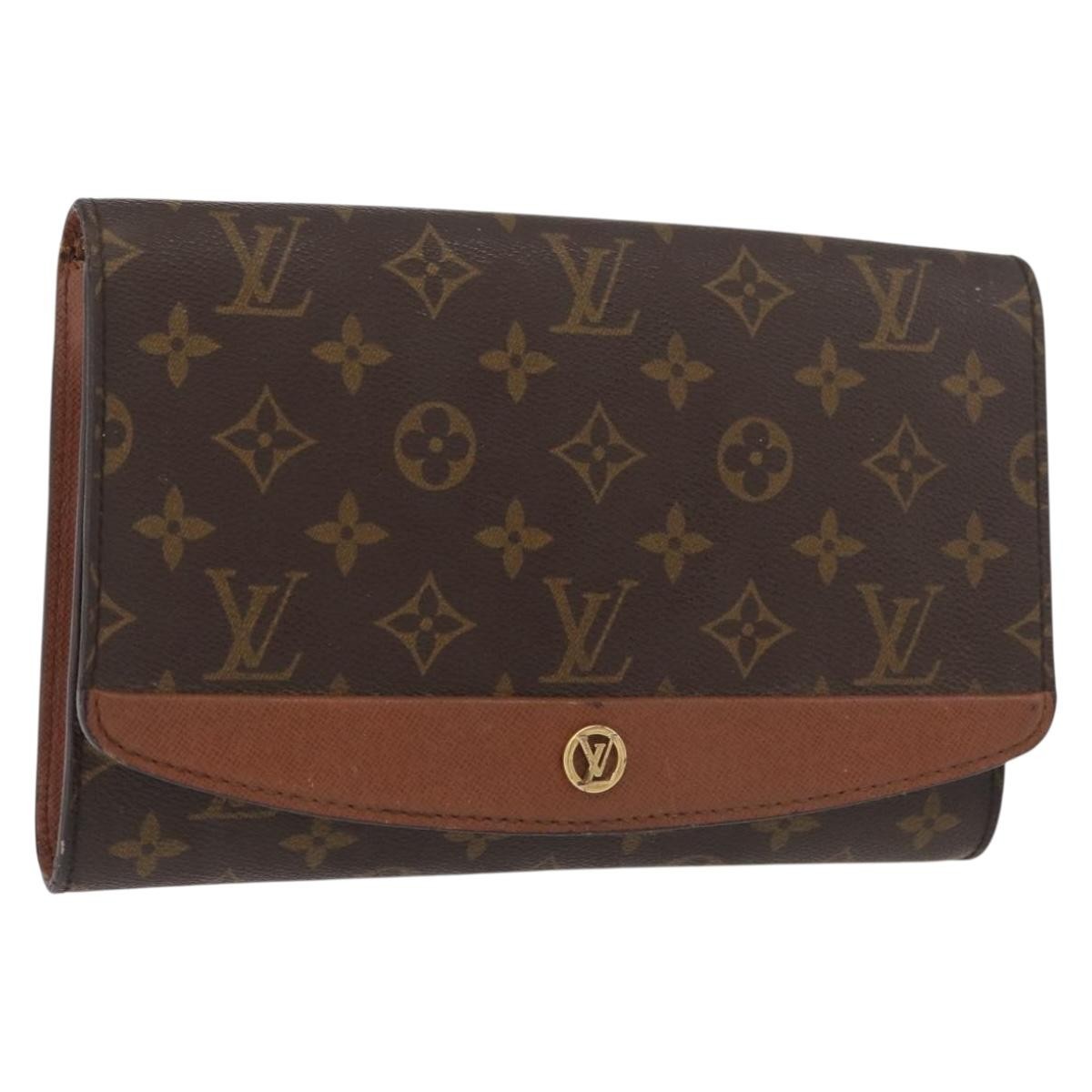 LOUIS VUITTON Monogram Bordeaux 24 Shoulder Bag M51798 LV Auth 179167