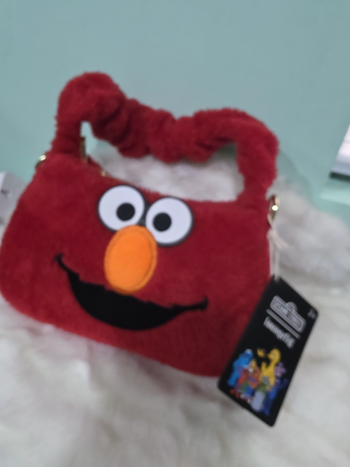 Loungefly ~ Sesame Street ELMO Plush ~ Crossbody Bag