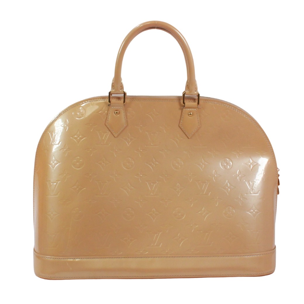 LOUIS VUITTON M91450 Alma GM Handbag Vernis Women